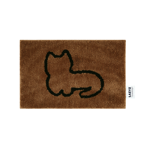 Lazy Cat Rug - Brown LAZYZ Lazy Cat Rug - Brown
