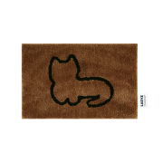 LAZYZ Lazy Cat Rug - Brown