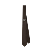 Prada Re-Nylon Gabardine Tie Ebony