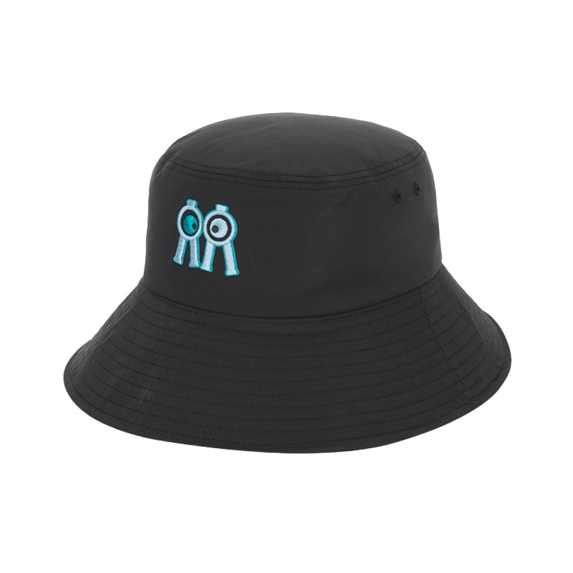 롤링 롤라이 롤롤 버킷햇 블랙 스카이 블루 아이(Rolling Rolleye Roll Roll Bucket Hat Black Sky Blue Eye) - 2