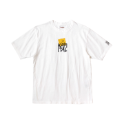 Kapital 20 Tenjiku Rookie Crew T-Shirt Peckish Kap Pt Yellow