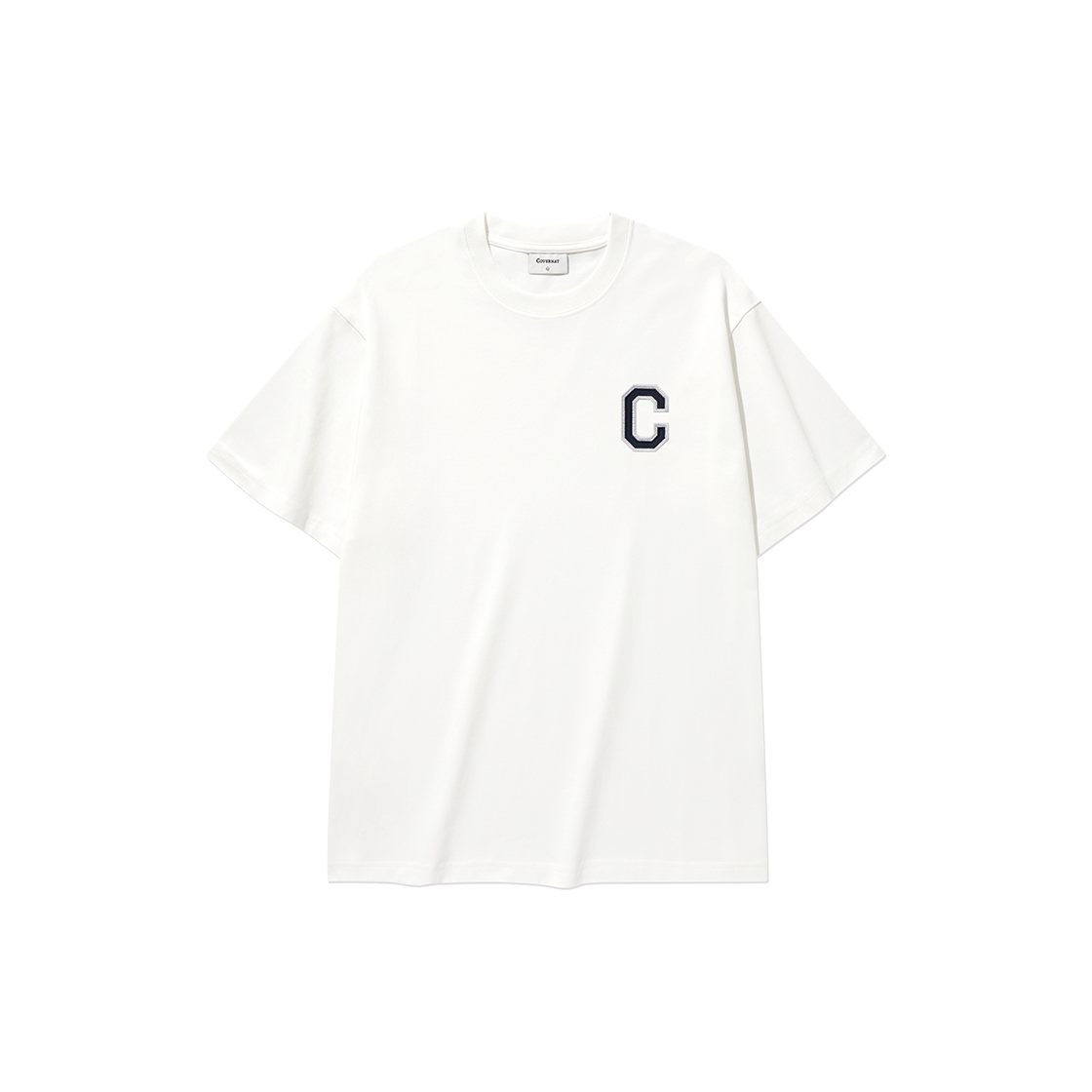 Tシャツ・カットソー COVERNAT Cool Cotton C Logo T-Shirt Oatmeal C Logo T-Shirt Oatmeal - Covernat | 60% - Asian Fashion