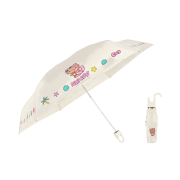 Sanrio x Olive Young Ultra Lightweight UV Protection Sun and Rain Umbrella Ivory