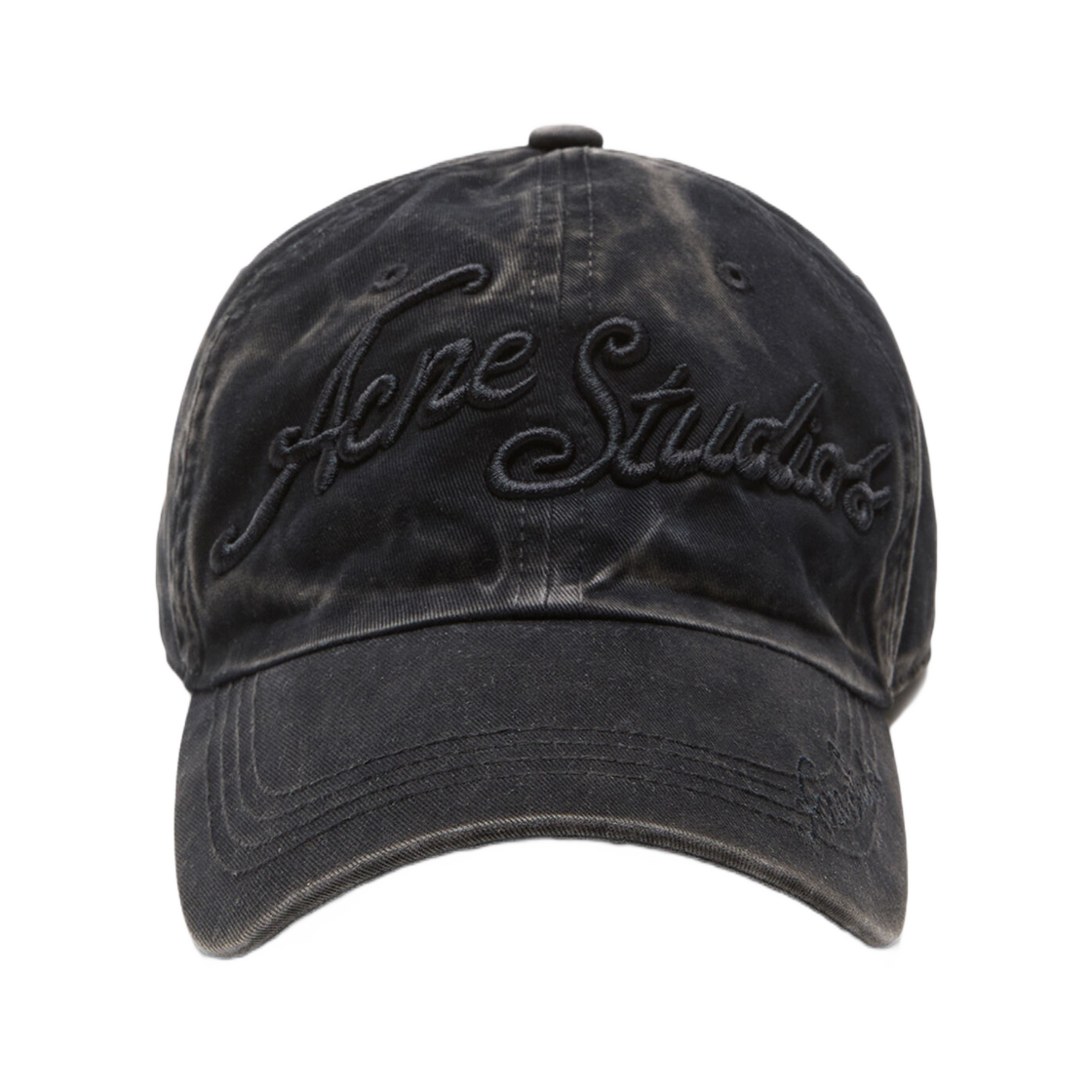 아크네 스튜디오 로고 캡 블랙(Acne Studios Logo Cap Black) - 1