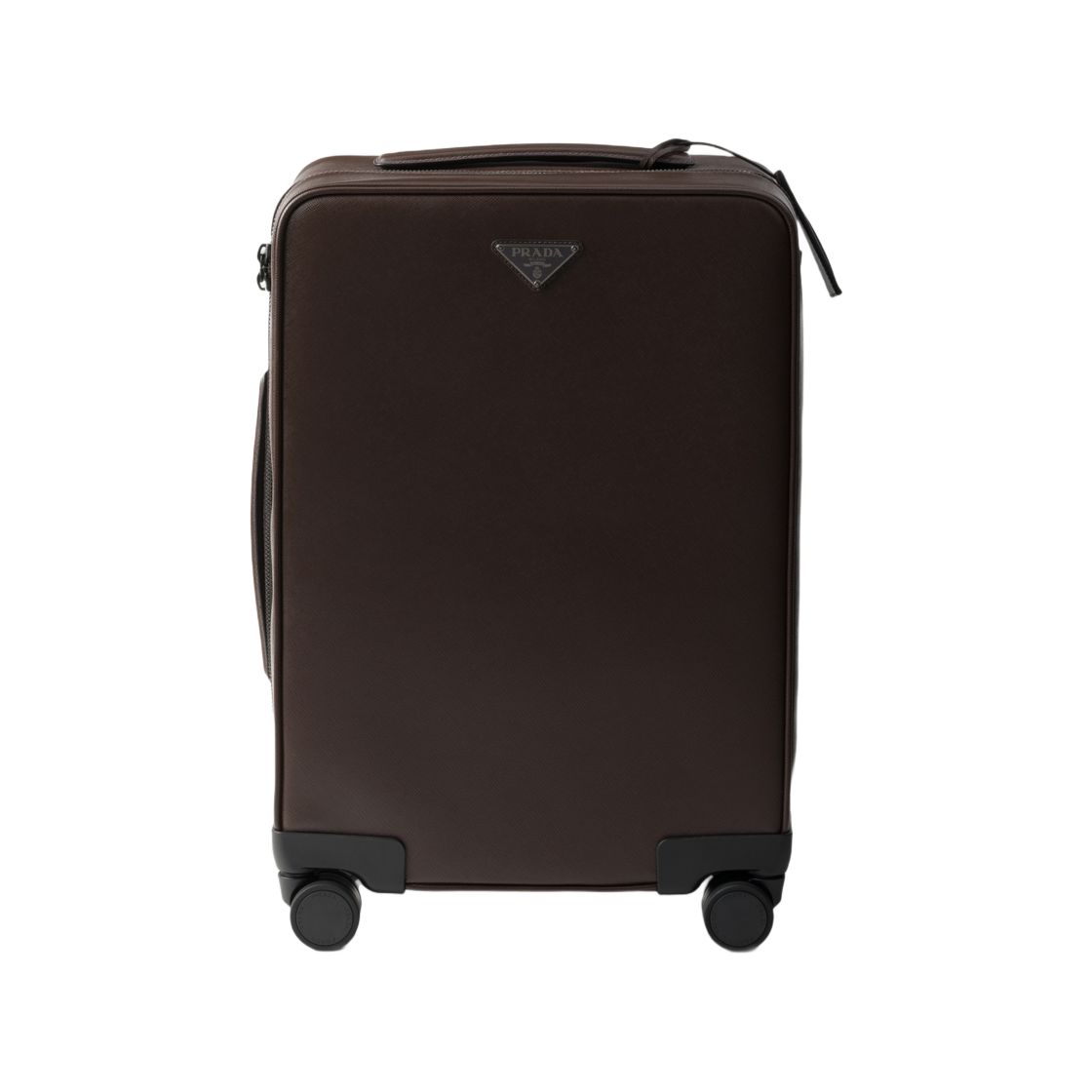 2VQ005-9Z2-F03X0 Prada Saffiano Leather Trolley Coffee