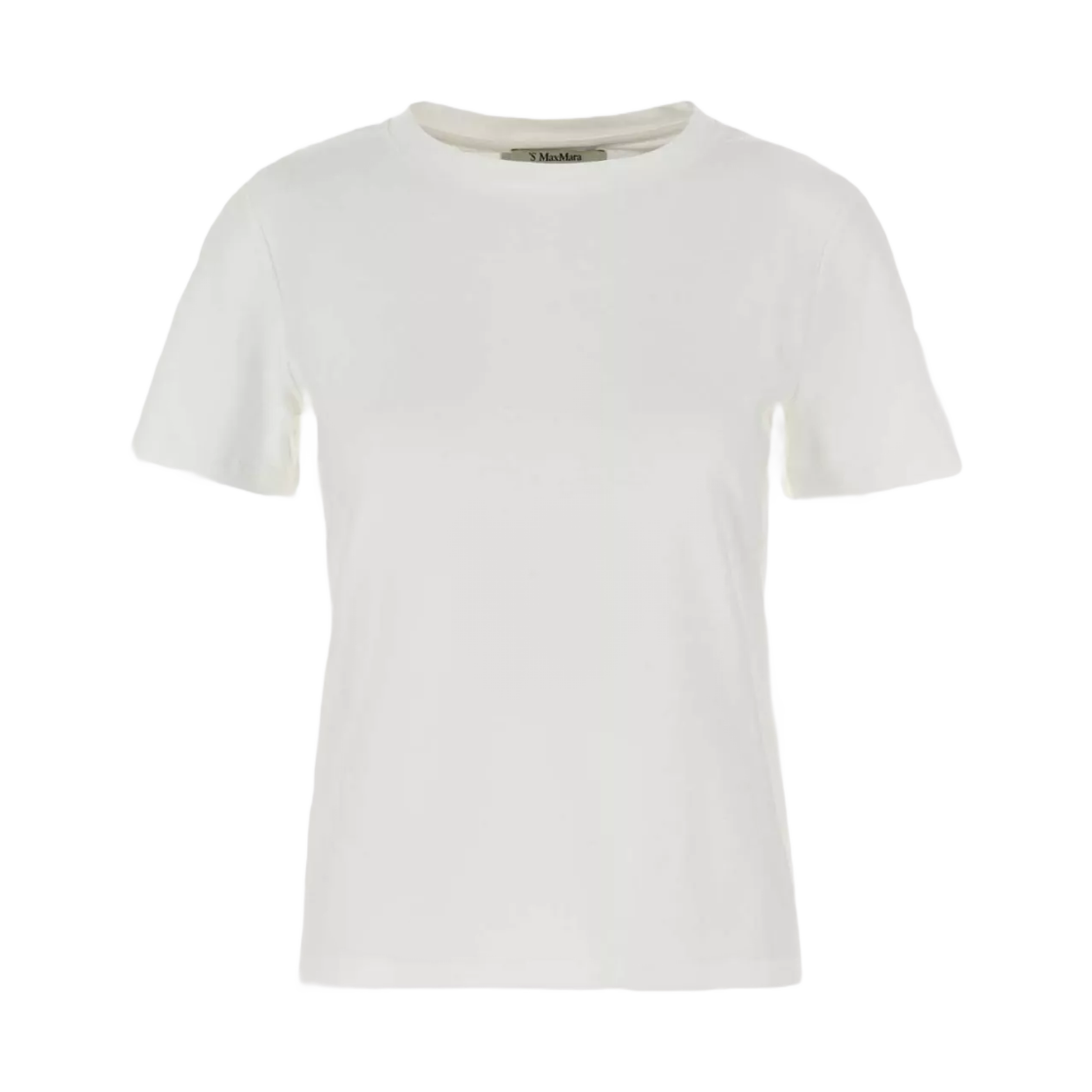 (W) S 막스마라 젬마 숏 슬리브 티셔츠 화이트((W) S Max Mara Short Sleeve T-Shirt White) - 2