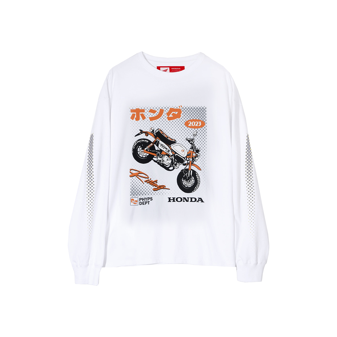 혼다 아니메 Monky 125  롱 슬리브 화이트