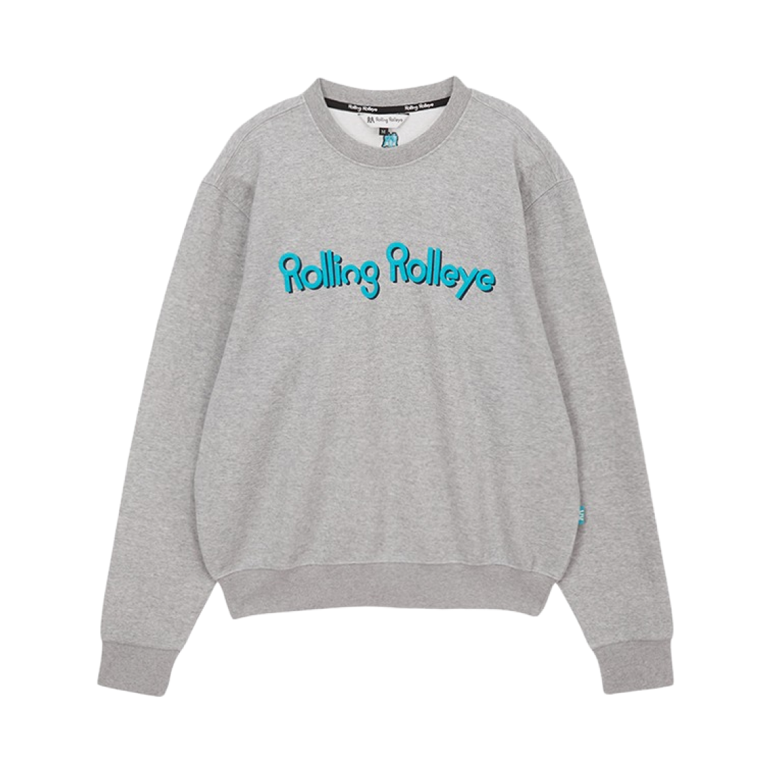 롤링 롤라이 롤롤 크루넥 스웨트셔츠 멜란지 그레이(Rolling Rolleye Roll Roll Crewneck Sweatshirt Melange Grey) - 1