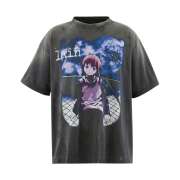Saint Mxxxxxx x Serial Experiments Lain x Geeks Rule S/S T-Shirt Black - 25AW