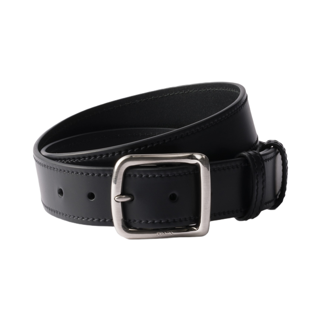 프라다 레더 벨트 블랙(Prada Leather Belt Black) - 1