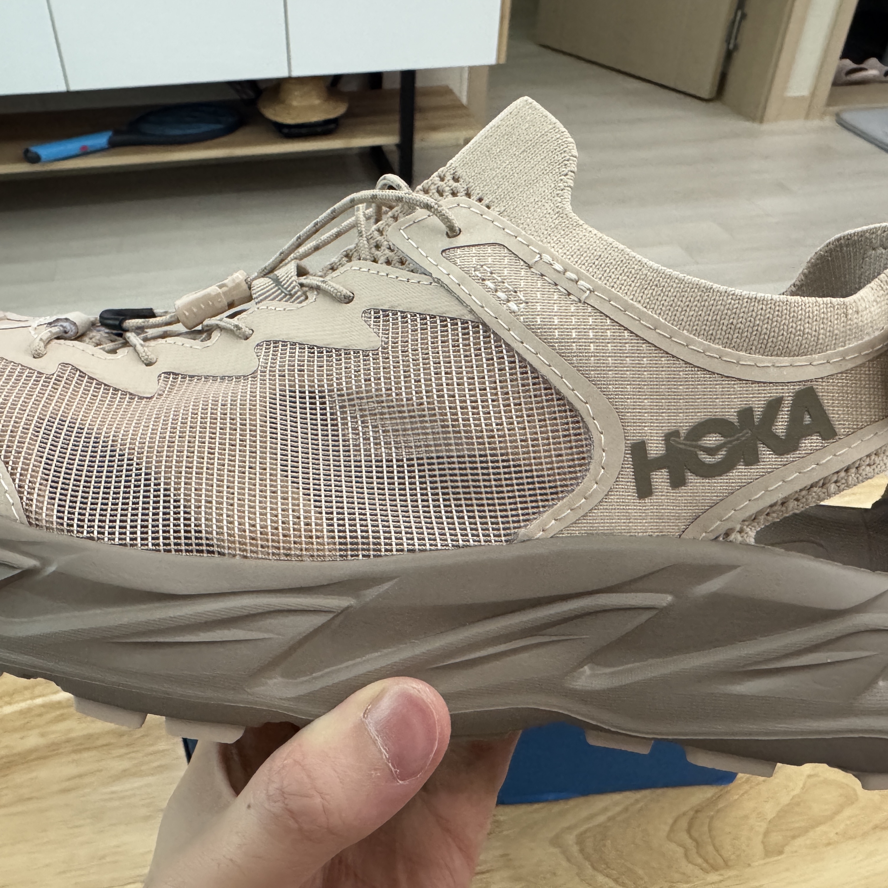 Hoka Hopara 2 Shifting Sand 착용 스타일 - 3
