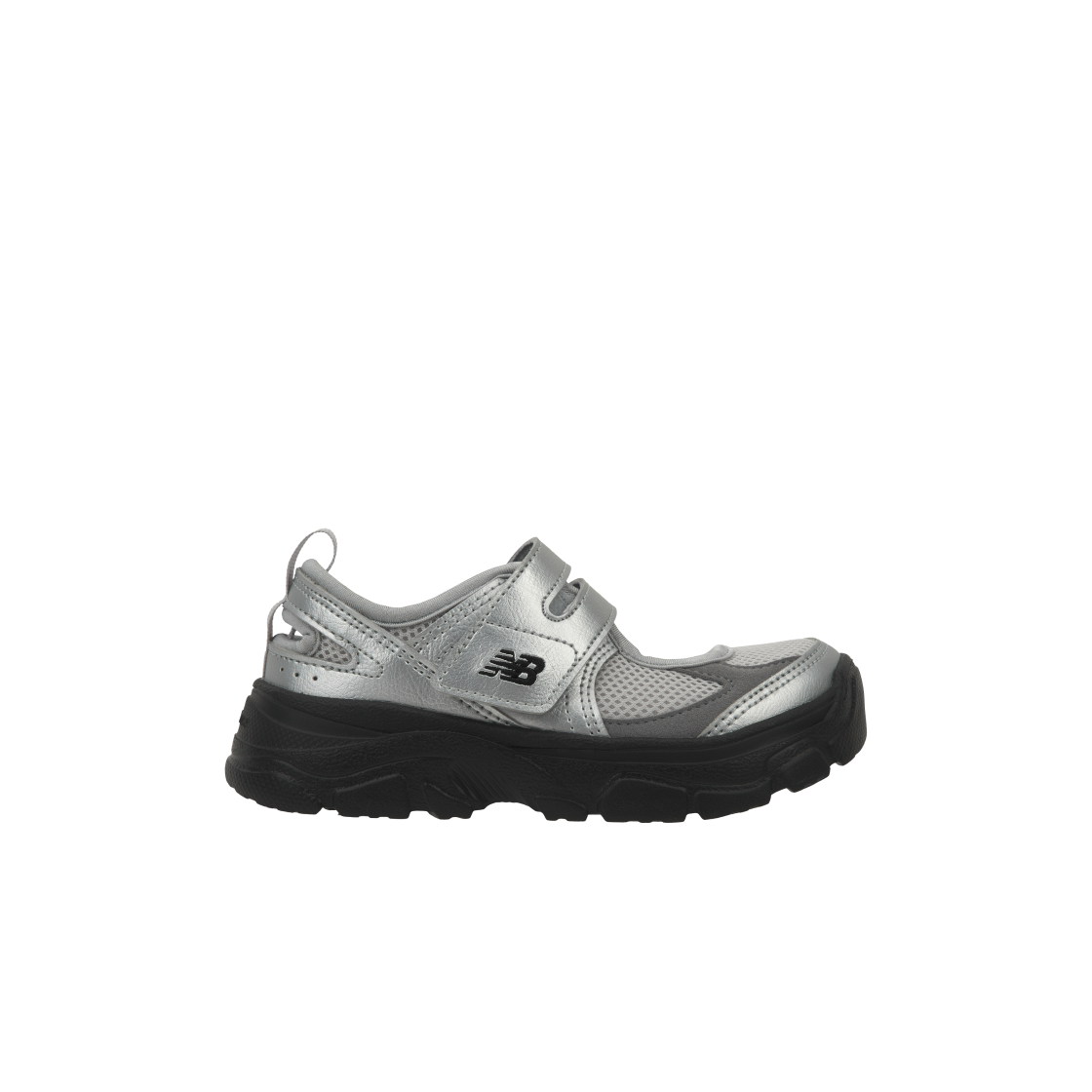 (PS) 뉴발란스 브리즈 미니 메탈릭 실버((PS) New Balance Breeze Mini Metalic Silver)