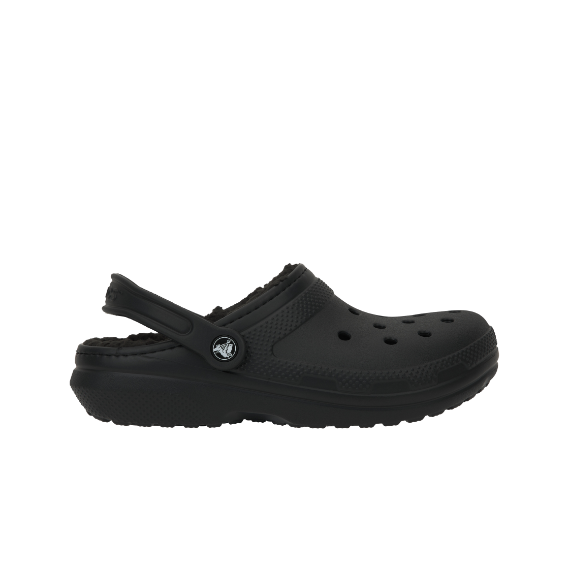 203591-060 Crocs Classic Lined Clog Black