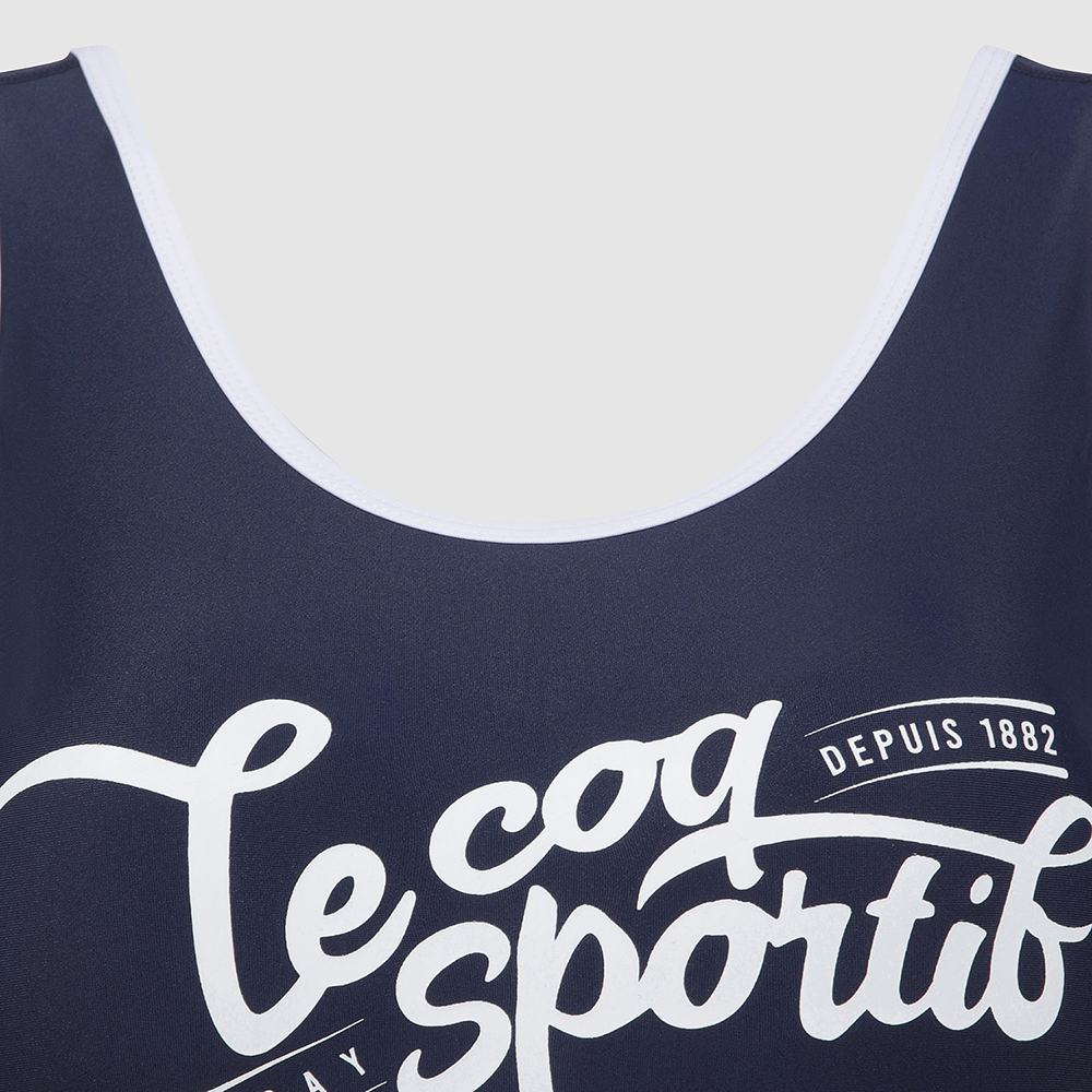 르꼬끄 스포르티브 여성 워터 슬림핏 모노키니 - 네이비(QQ222SSW65)(le coq sportif Wave Sunday Women's Monokini Dark Navy) - 4