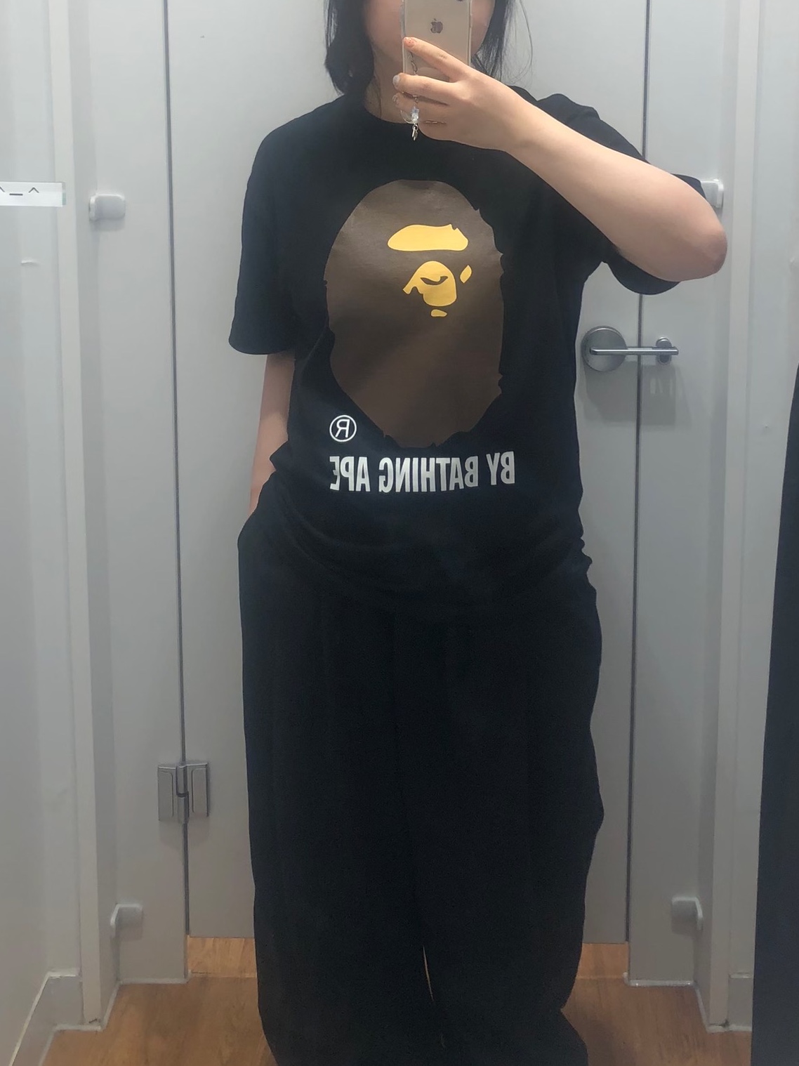 BAPE By Bathing Ape T-Shirt Black 착용 스타일