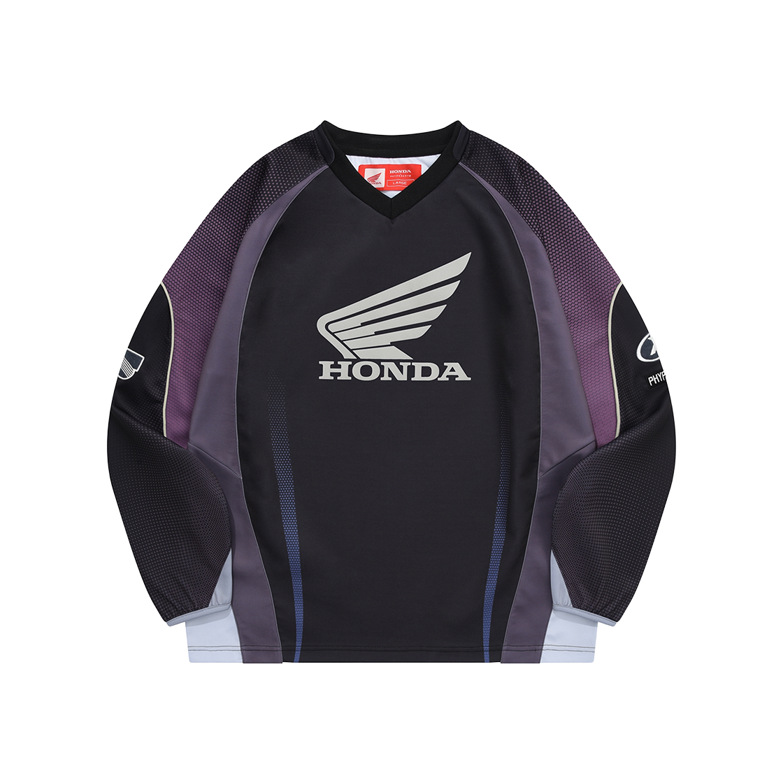 HFF1LS301SPU Honda Motorcycle Jersey Purple