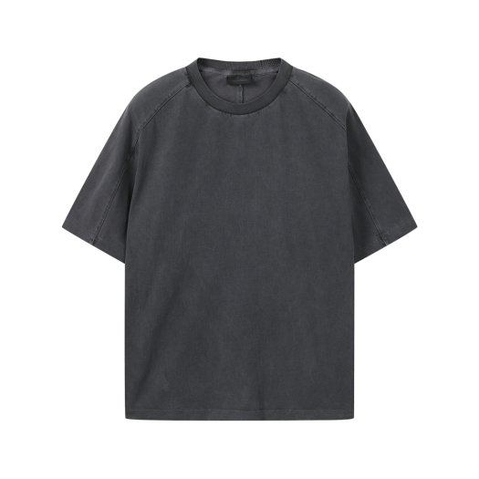 CWTAM25622GYX Customellow Garment Dyed Half Sleeve T Shirt  Gray