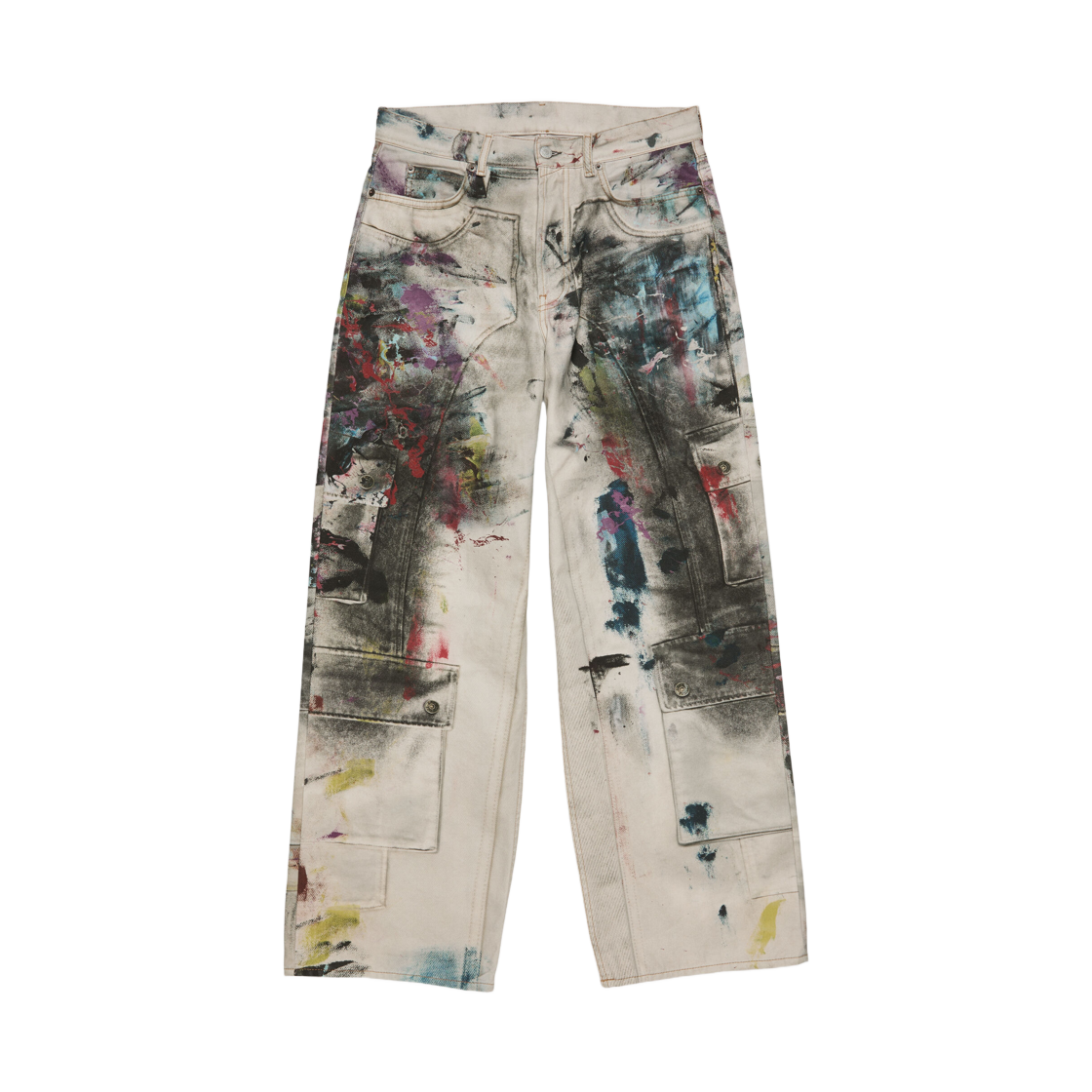 아크네 스튜디오 배기 핏 진 1981 White Multi(Acne Studios Baggy Fit Jeans 1981 White Multi)