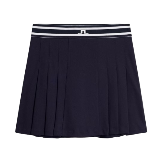 GWSD14161-6855 (W) J.Lindeberg Golf Wear Pleated Skirt Navy