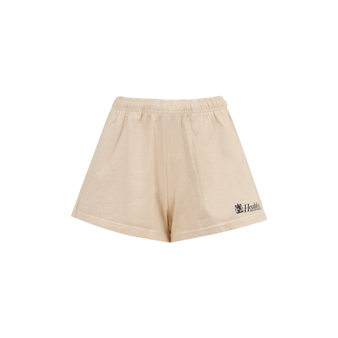 (W) 스포티 앤 리치 라이온 헬스 디스코 쇼츠 크림((W) Sporty & Rich Lion Health Disco Shorts Cream)