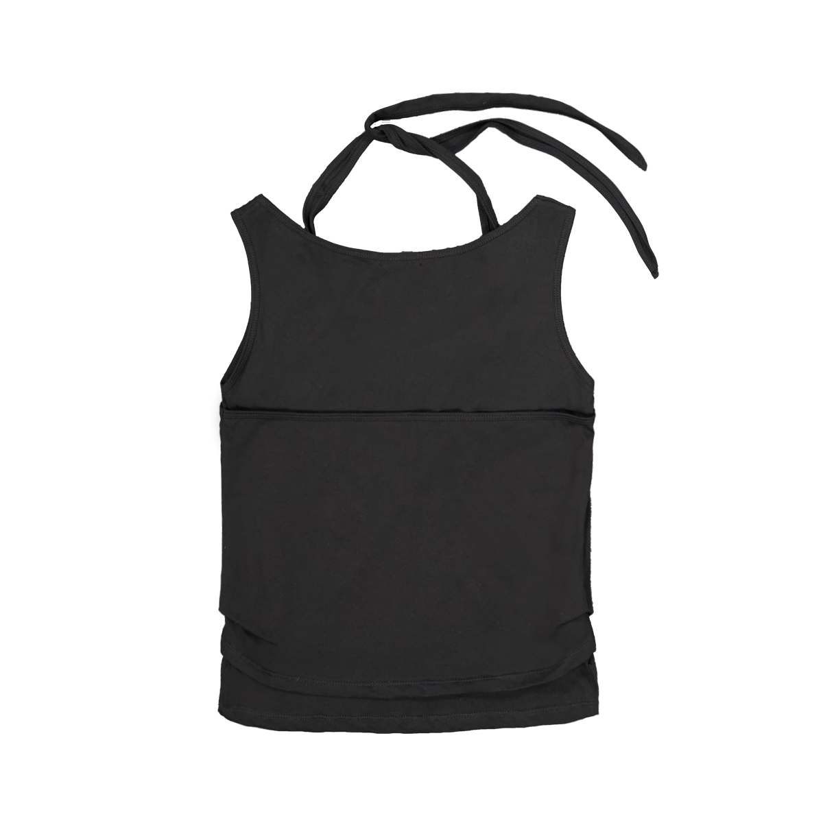 페요테 레이어드 슬리브리스 탑 블랙(PEYOTE Layered Sleeveless Top Black) - 2