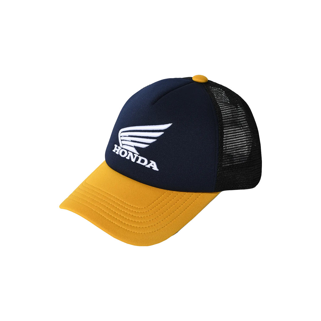 HEF2CA309ANA Honda Original Wing logo Mesh Cap Navy