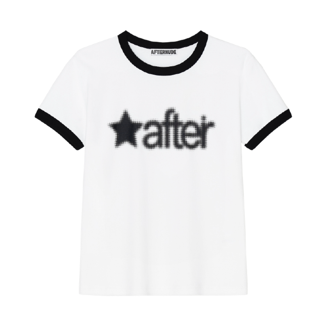 애프터누드 애프터 링거 티 화이트(Afternude After Ringer Tee White)
