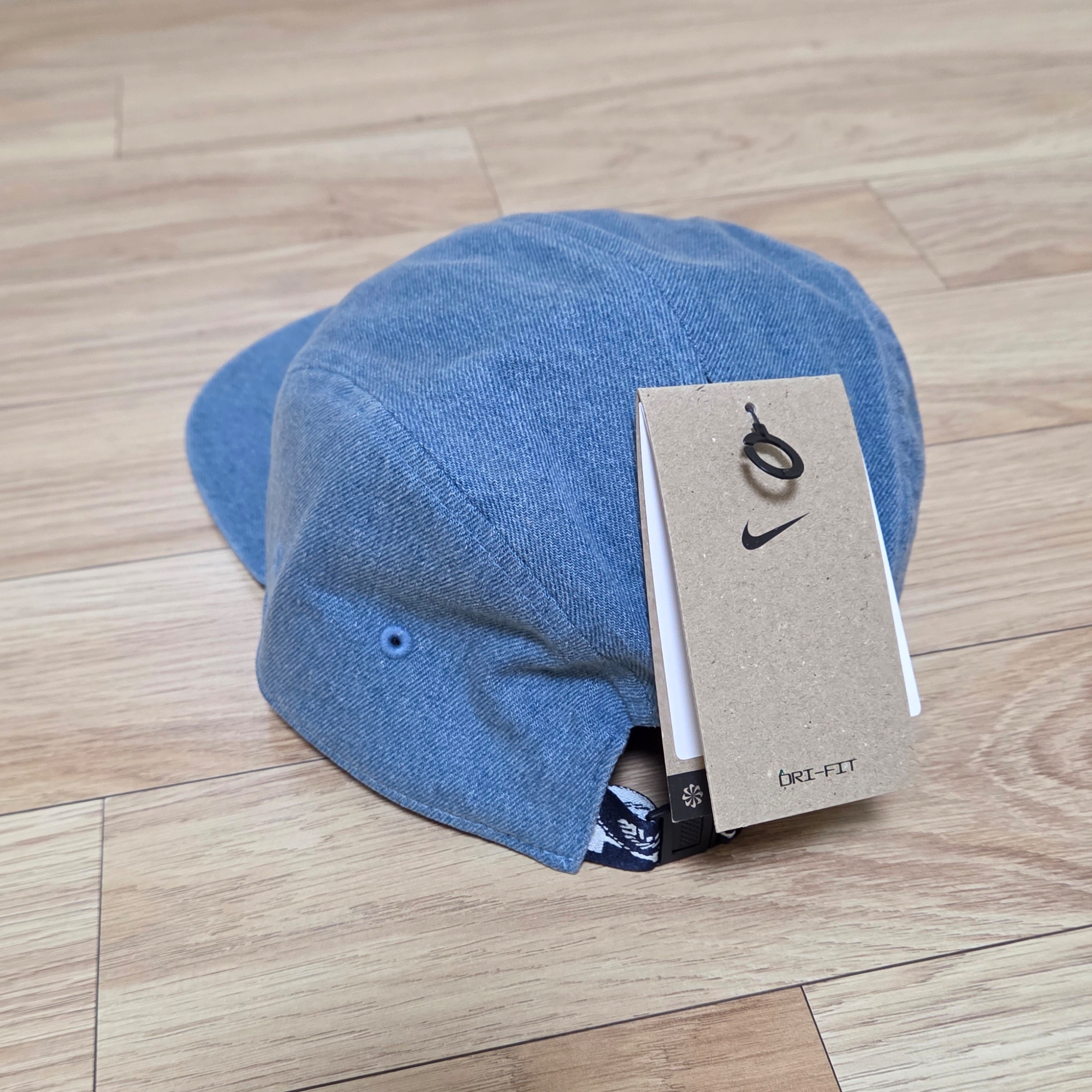 Nike Team USA Dri-Fit Fly Denim Cap Ashen Slate 착용 스타일 - 2