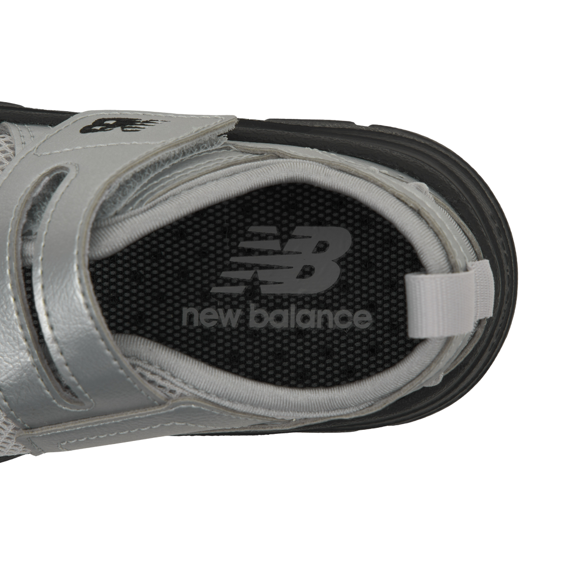 K2202S1P (PS) New Balance Breeze Mini Metalic Silver - #8