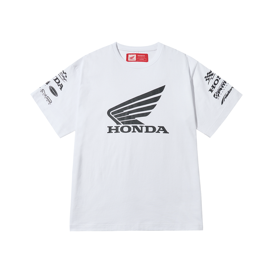 HGM1SS320SWH Honda Wing Collect Logo Short Sleeve White