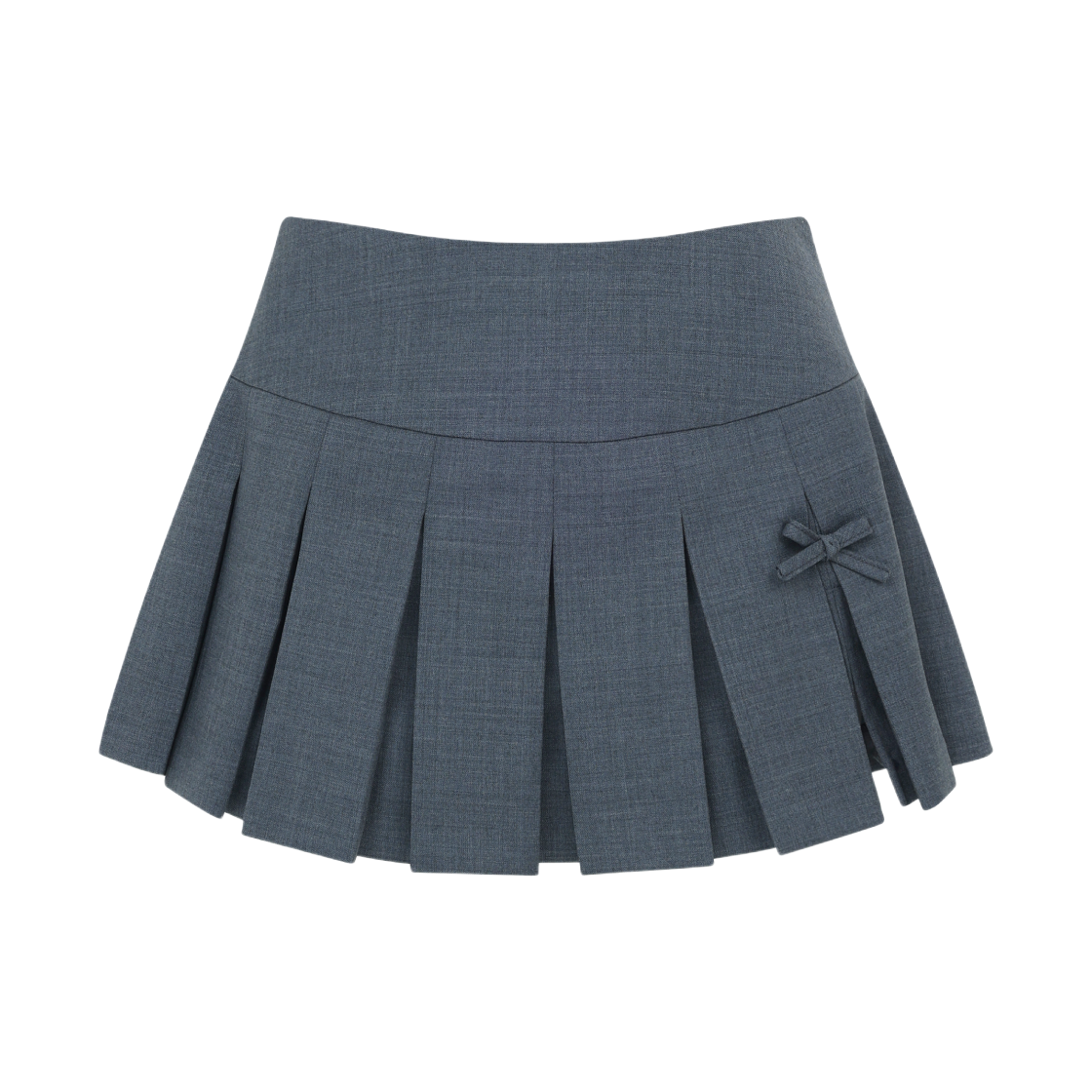 페르트 슬릿 플리츠 스커트 그레이(Pehrt Slit Pleats Skirt Grey)
