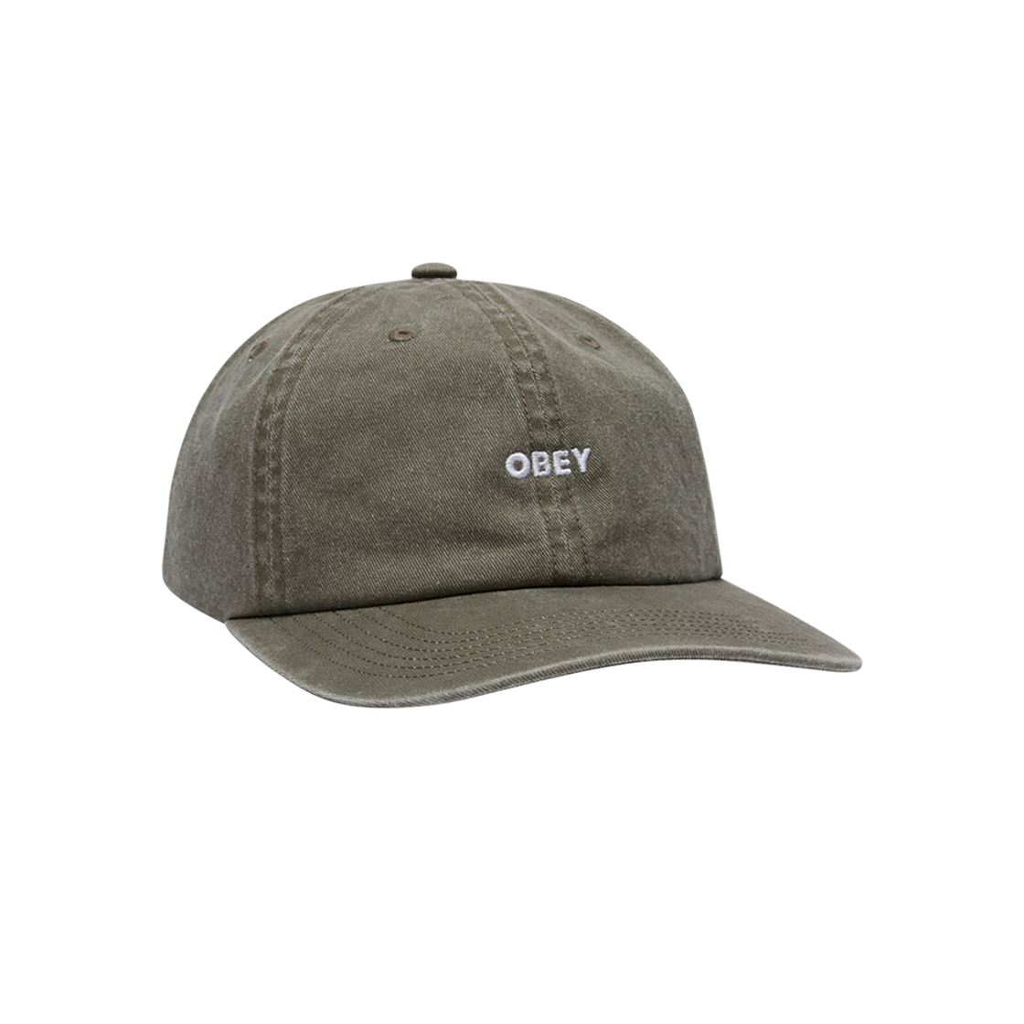 100580410 Obey Pigment Bold Hat Pigment Olive