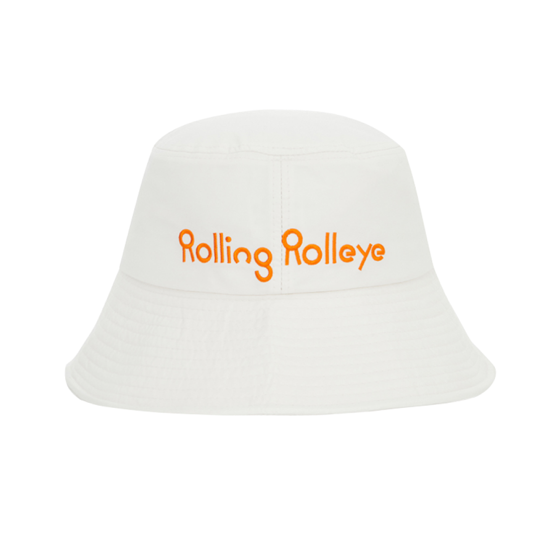 롤링 롤라이 롤롤 버킷햇 크림 그레이 오렌지 아이(Rolling Rolleye Roll Roll Bucket Hat Cream Gray Orange Eye) - 3