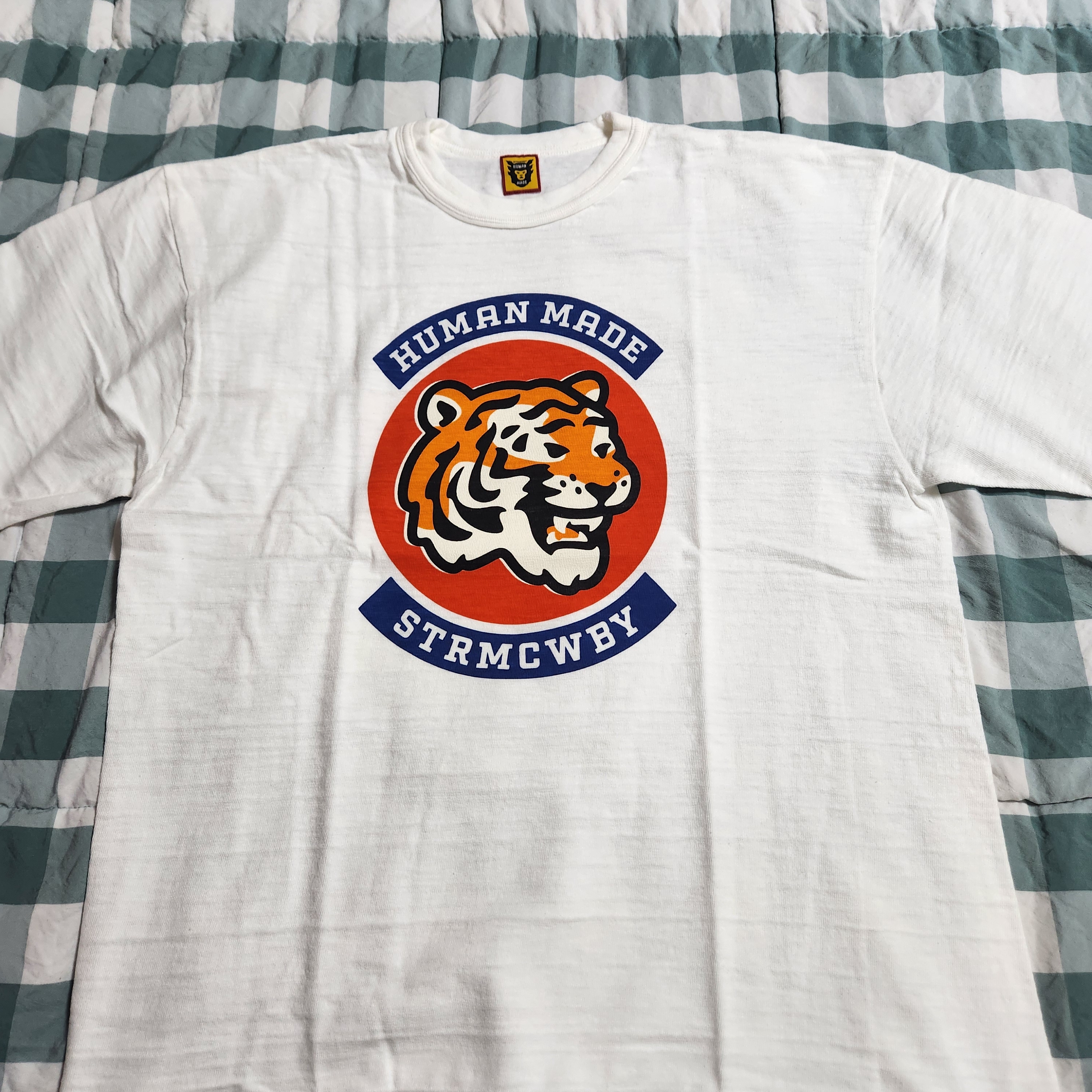 Human Made Graphic T-Shirt #04 White 착용 스타일 - 3