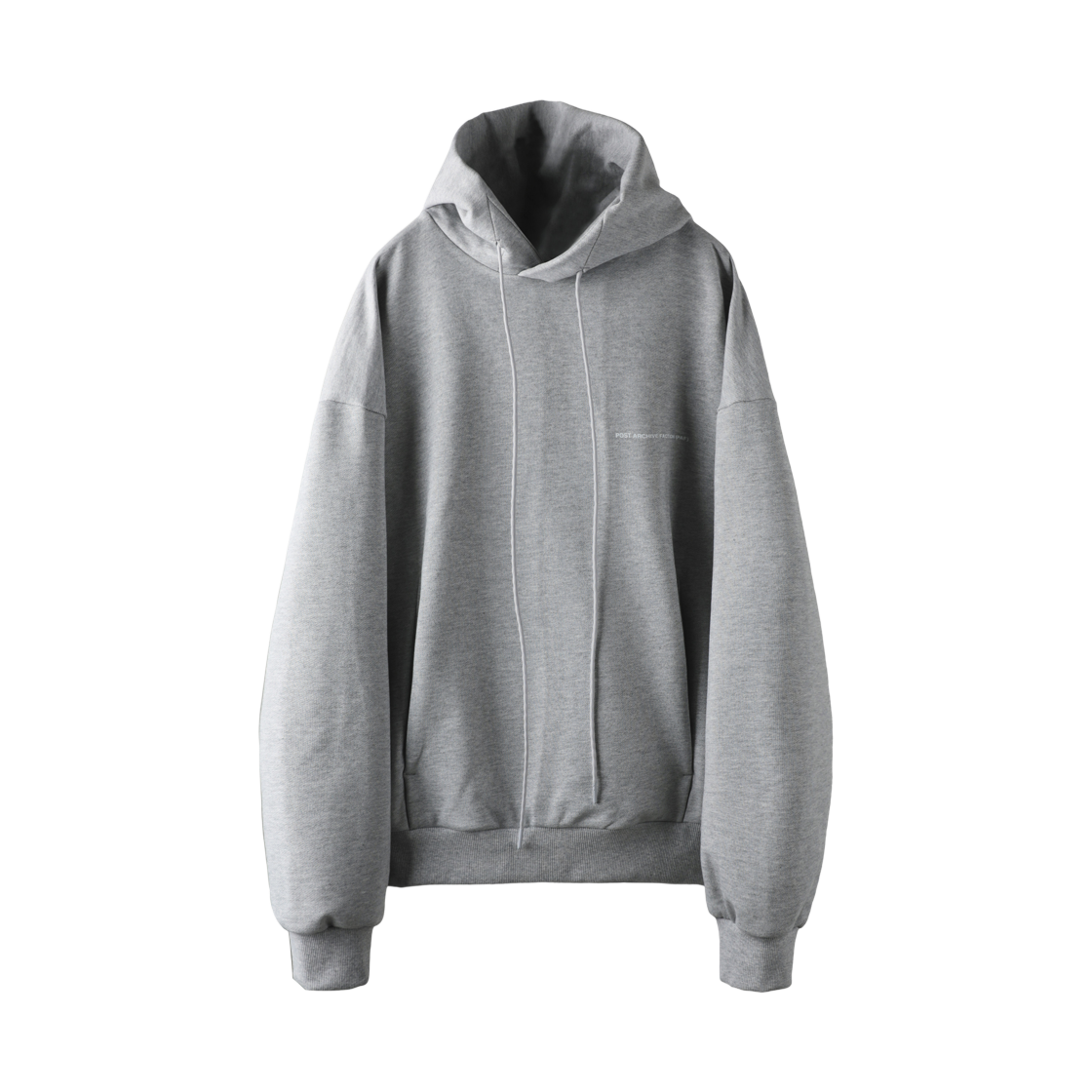- Post Archive Faction (Paf) 8.0 Hoodie Right Grey