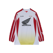 Honda Motorcycle Piping Jersey Red