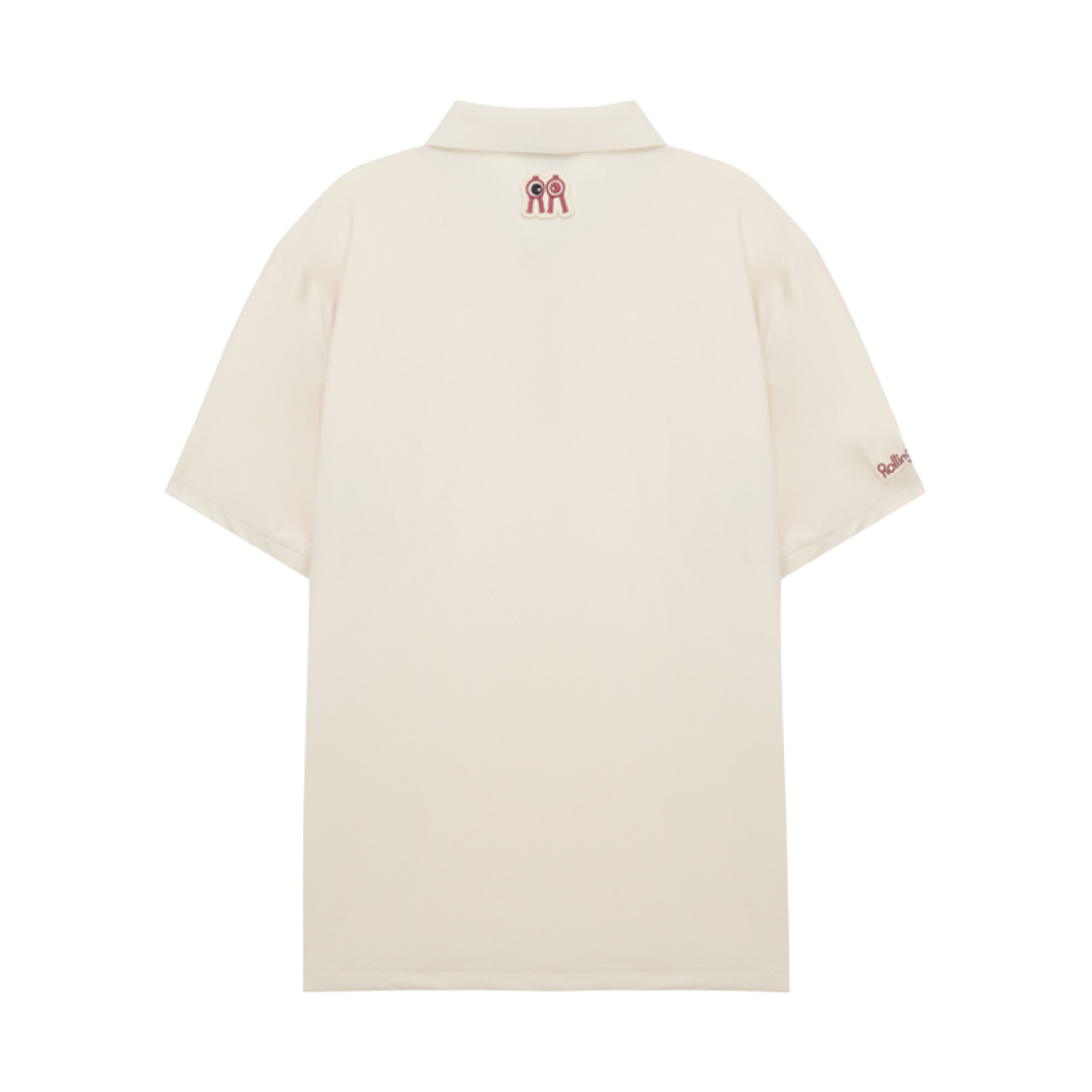 롤링 롤라이 롤롤 패치 폴로 셔츠 크림(Rolling Rolleye RollRoll Patch Polo Shirt Cream) - 2