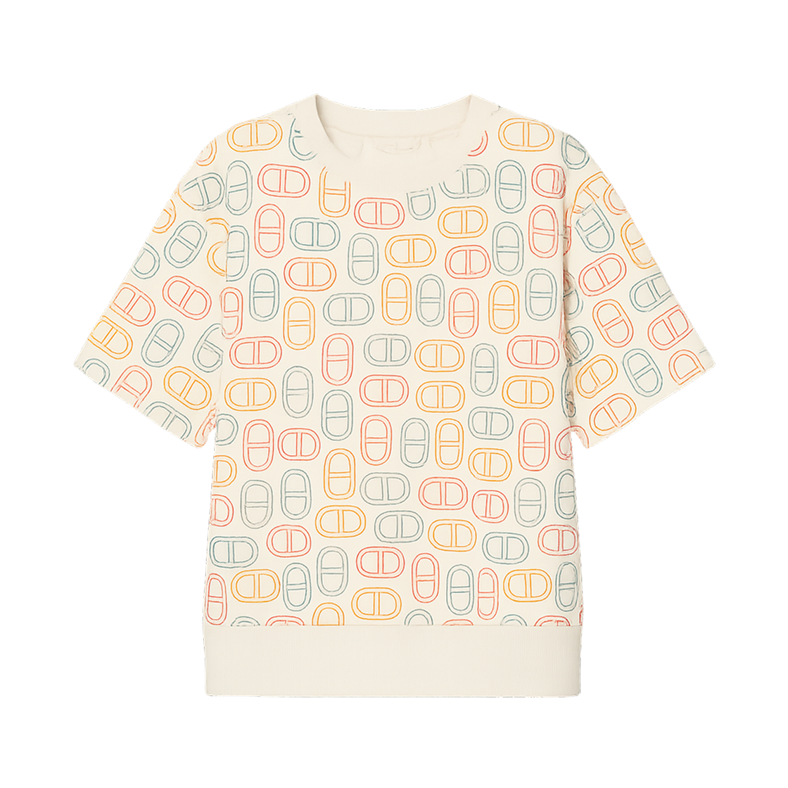 (W) 에르메스 샹달 스웨트셔츠 블랑 카세((W) Hermes Chaine D'Ancre Sweatshirt Blanc Casse)