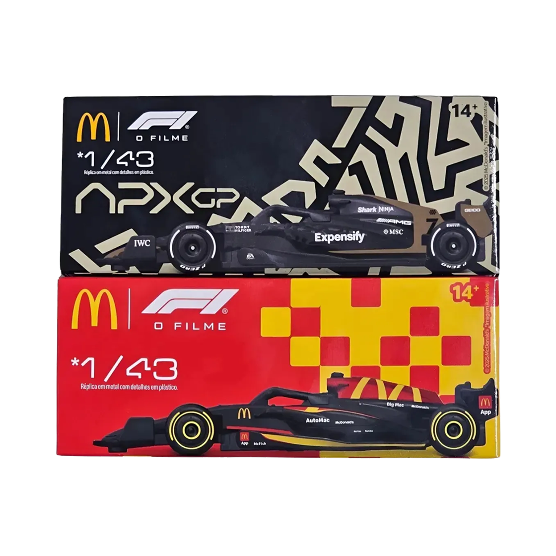 맥도날드 x F1 더 무비 카 세트 피규어(McDonald's x F1 The Movie Car Set Figure) - 2