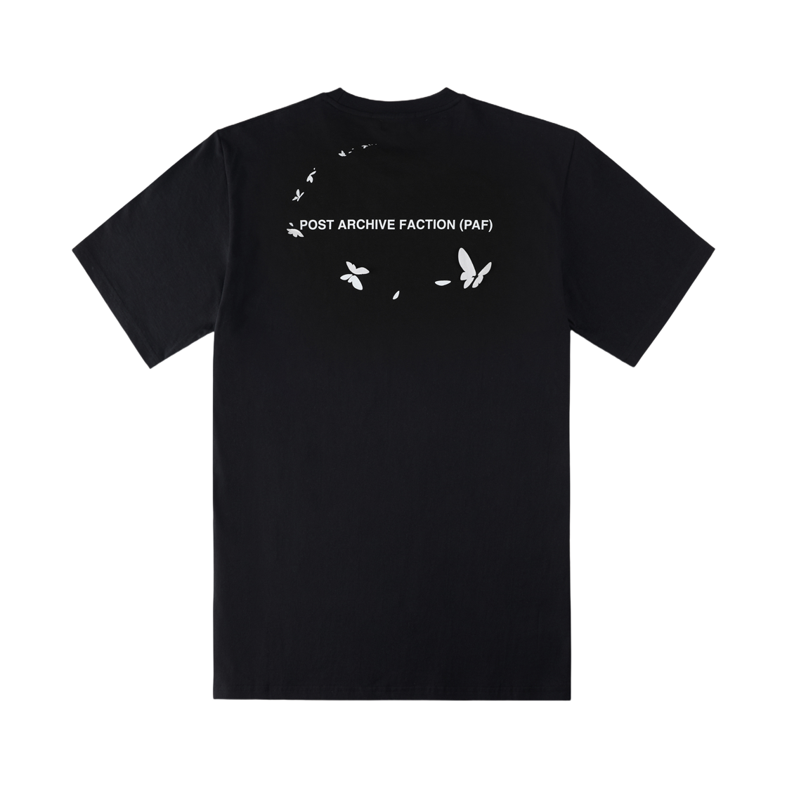 포스트 아카이브 팩션 (파프) 수베니어 티셔츠 2025 스프링 파리 에디션 블랙(Post Archive Faction (Paf) Souvenir T-Shirt 2025 Spring Paris Edition Black) - 2