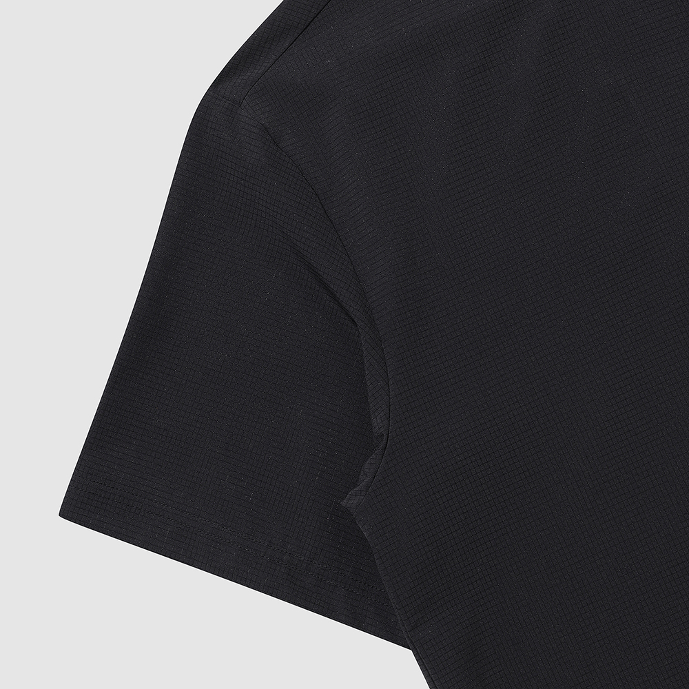 르꼬끄 스포르티브 유니 웨이브 선데이 에어닷 루즈핏 반팔 피스테 - 블랙(QQ223SWT63)(le coq sportif Wave Sunday Unisex Airdot Short-Sleeve Piste Black) - 5