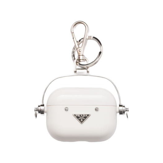 2ZD025-2C7L-F0009 Prada Airpods Pro Case White
