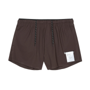 Satisfy Space-O 2.5 Inch Distance Shorts Deep Mahogany