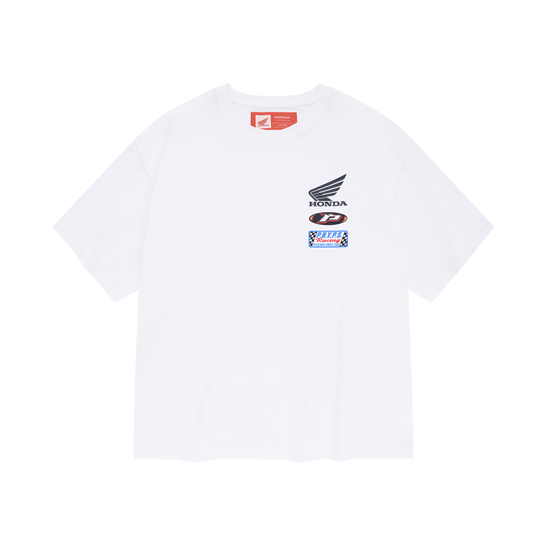 HEM1SS369AWH Honda Logo Artwork T-shirt White
