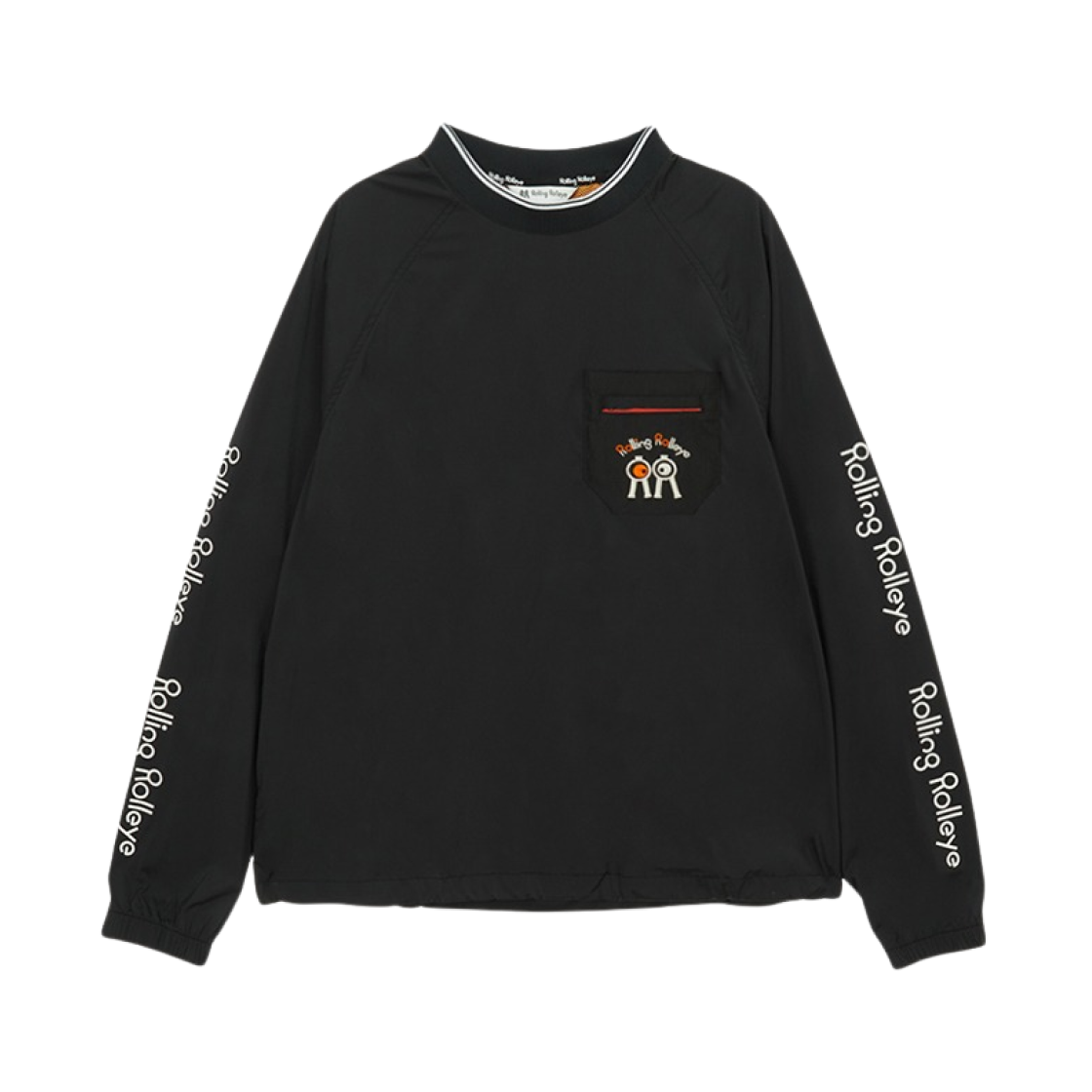 롤링 롤라이 롤롤 윈드브레이커 알파 블랙(Rolling Rolleye Roll Roll Windbreaker Alpha Black) - 2