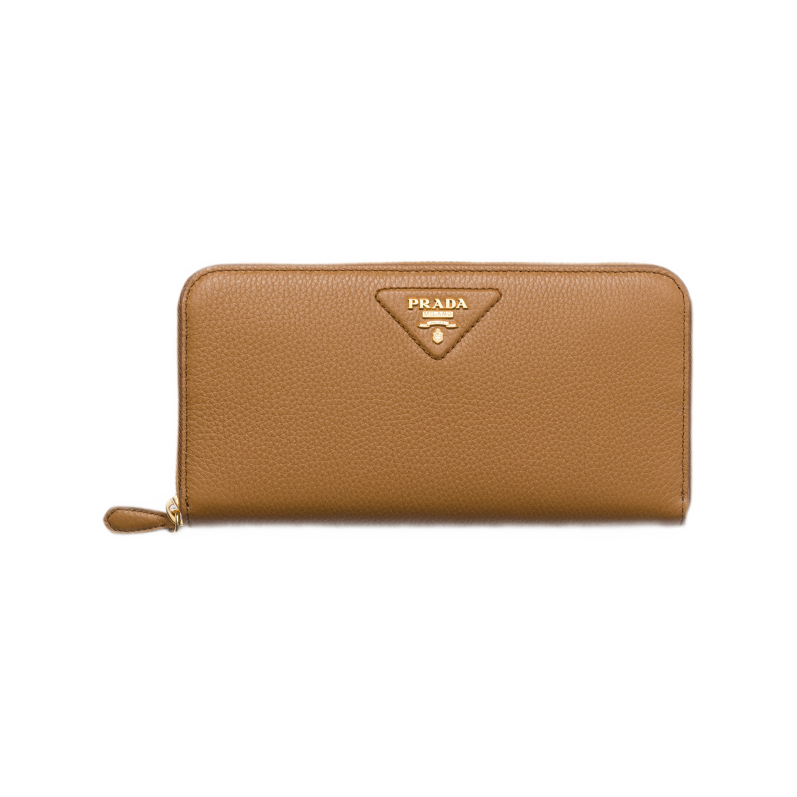 프라다 라지 레더 월렛 카라멜(Prada Large Leather Wallet Caramel) - 1