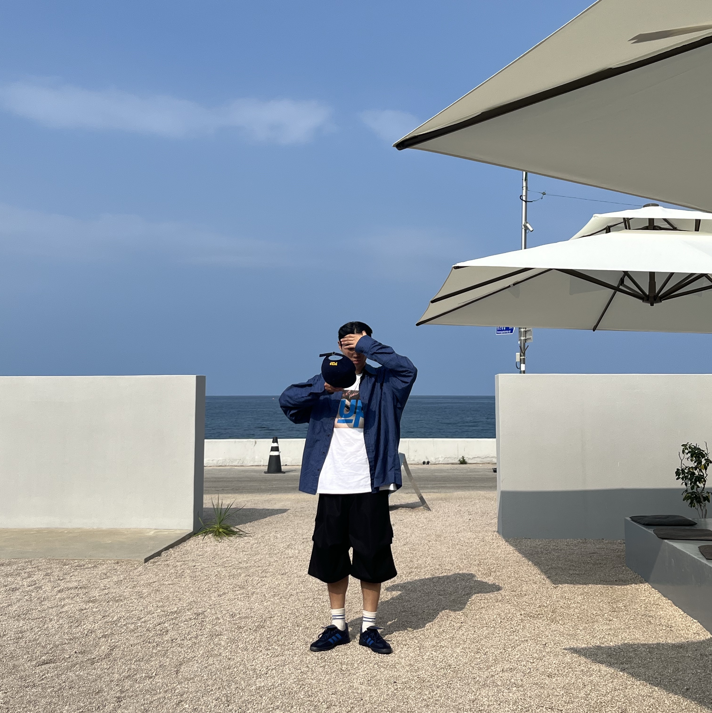 Nonnod Alpine Carpenter Shorts Black, Adidas Spezial Handball Night Indigo Power Blue 착용 스타일