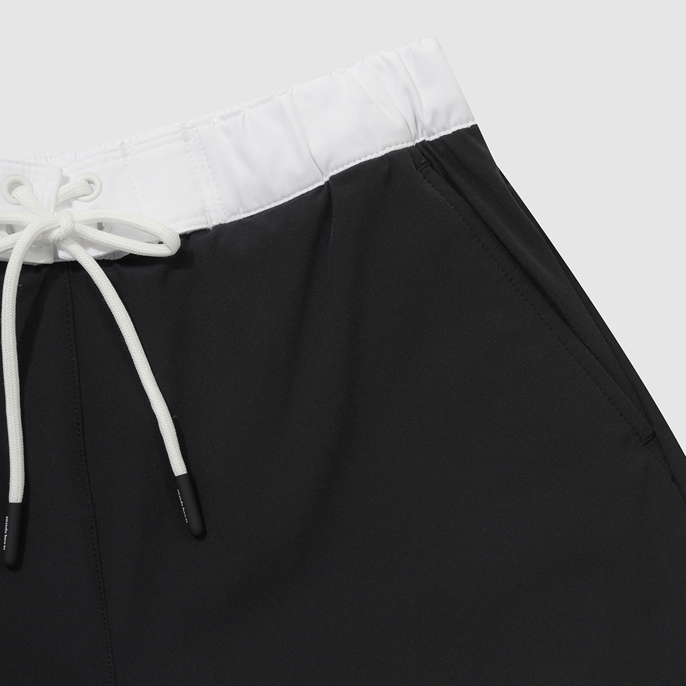 르꼬끄 스포르티브 여성 워터 레귤러핏 3부 보드숏(레깅스내장) - 블랙(QQ222SHP65)(le coq sportif Wave Sunday Women's Boardshorts (with Built-in Inner Leggings) Black) - 6