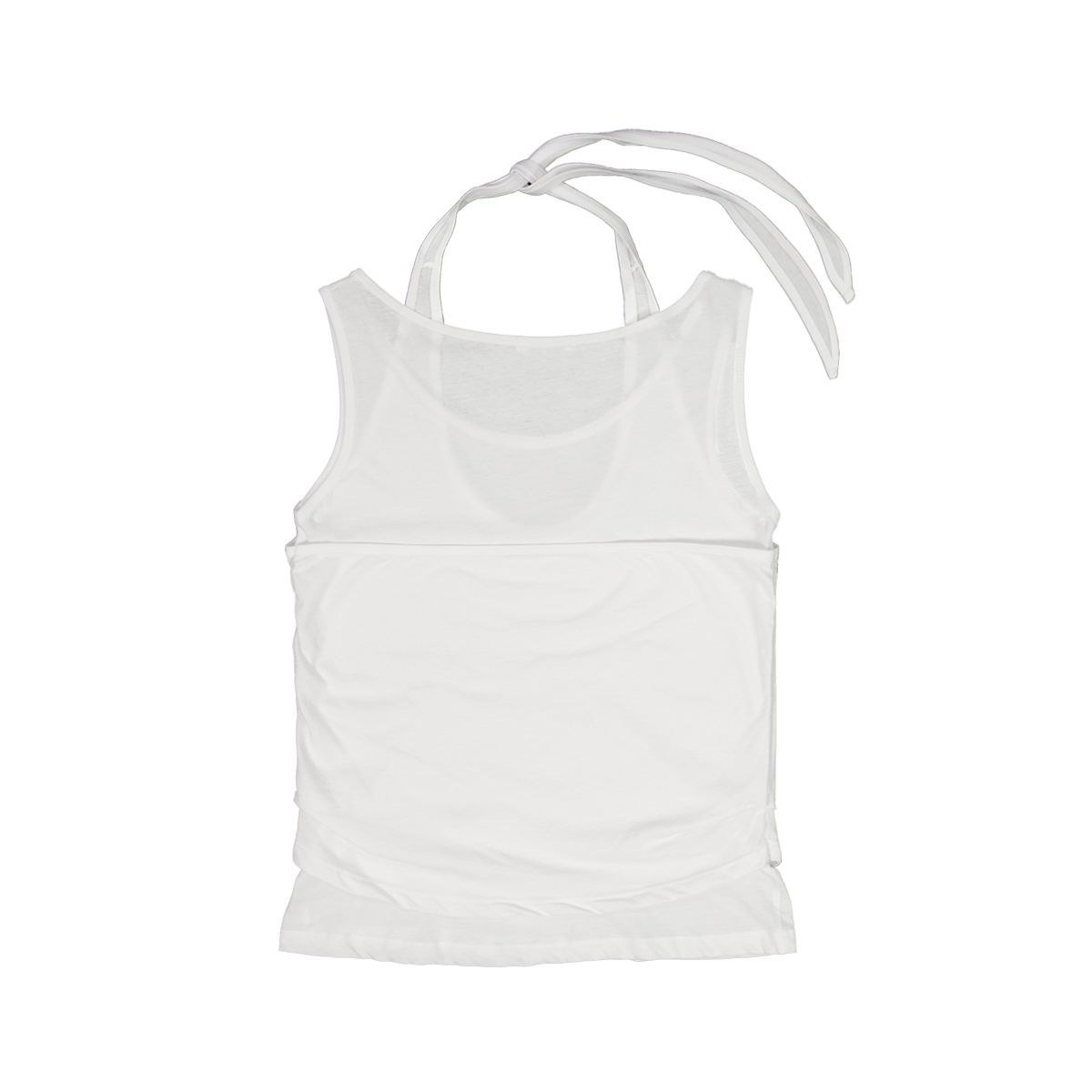 페요테 레이어드 슬리브리스 탑 화이트(PEYOTE Layered Sleeveless Top White) - 2