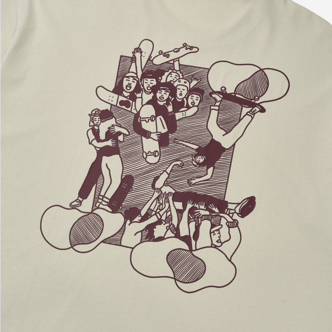 나이키 x 스케이트 라이크 어 걸 SB 맥스90 스케이트 티셔츠 라이트 본 - US/EU(Nike x Skate Like a Girl SB Max90 Skate T-Shirt Light Bone - US/EU) - 5